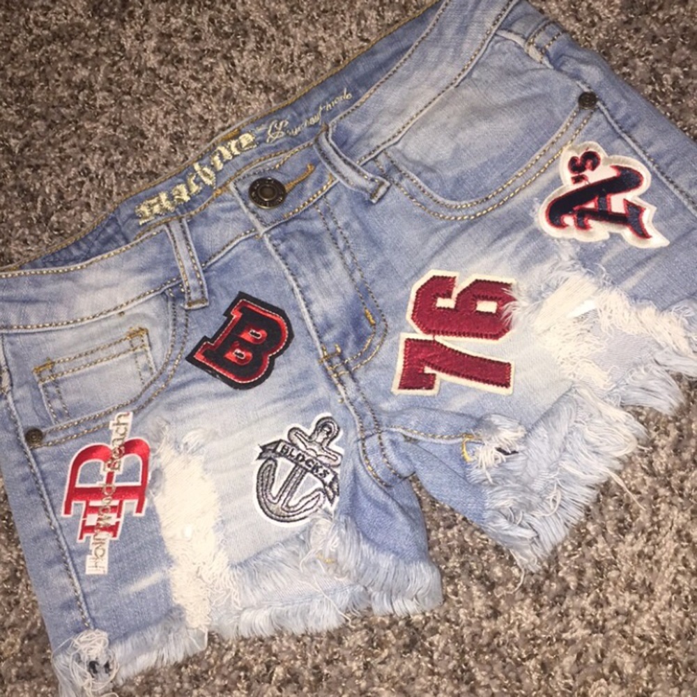 Light Blue Jean Shorts